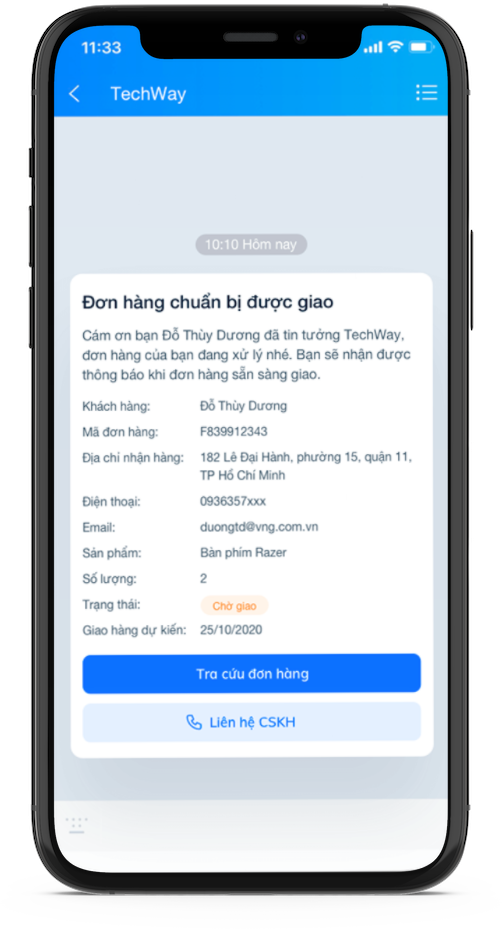 Tin giao dịch