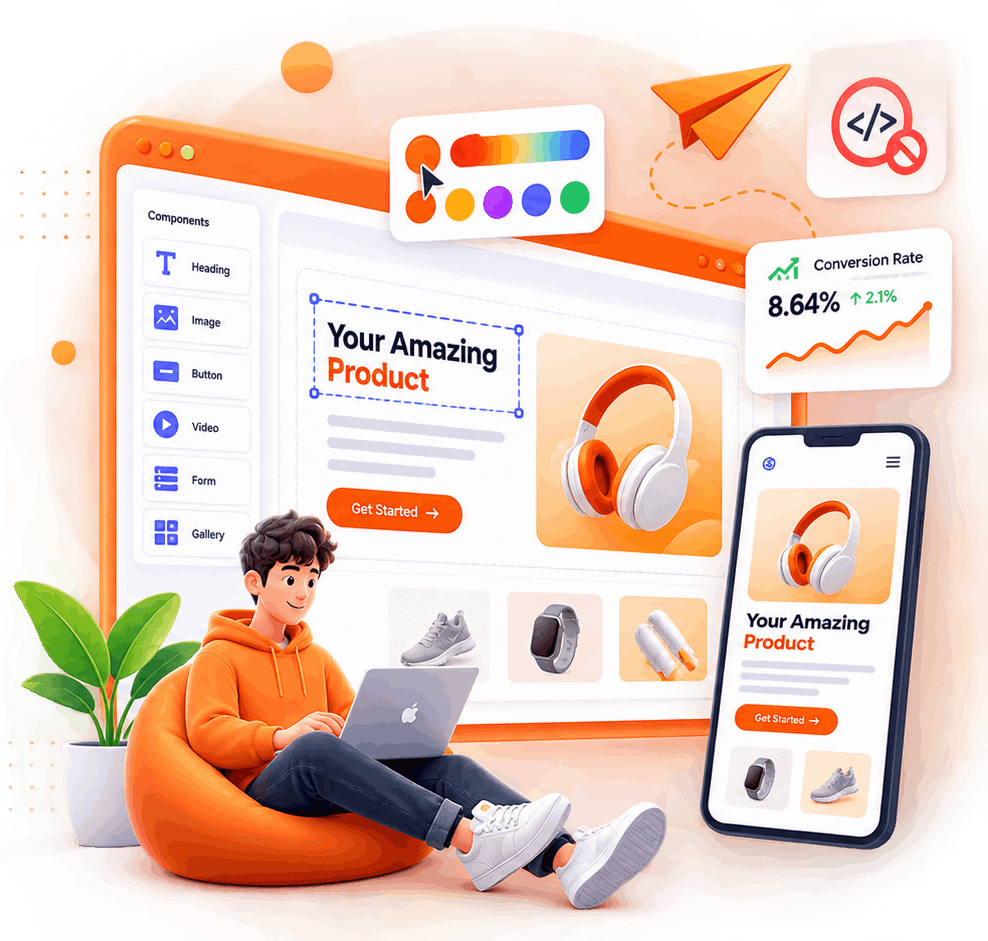 Wiza Page editor